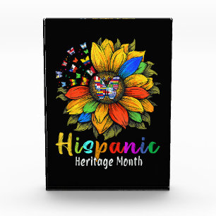 Sunflower Latin Countries Hispanic Heritage Month Photo Block