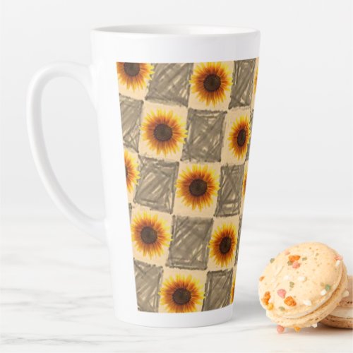 Sunflower Latte Mug