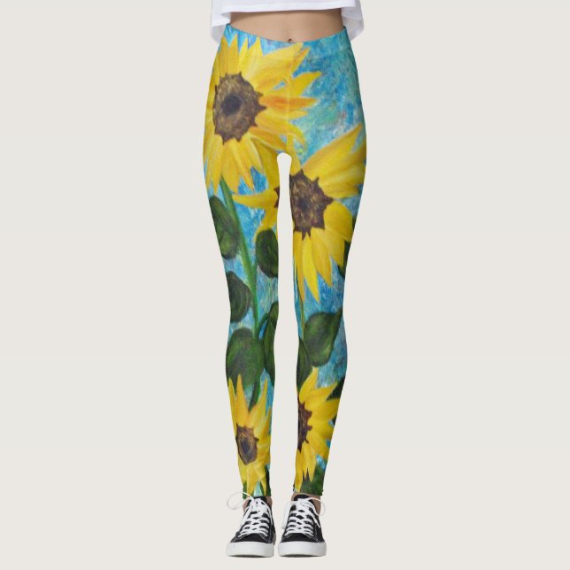 Sunflower Leggings (Front)