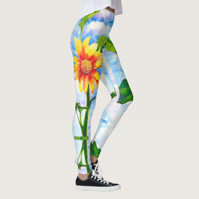 Sunflower Leggings (Right)