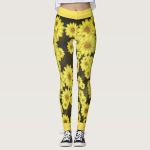 sunflower workout leggings