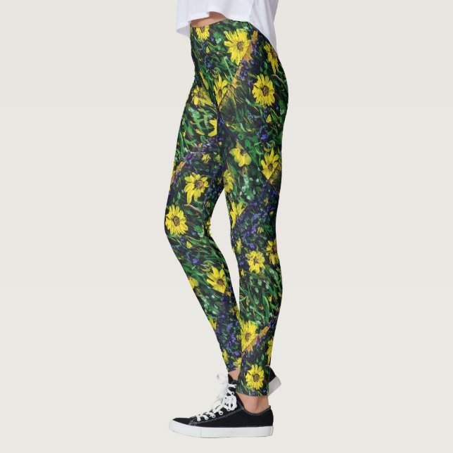 Sunflower Leggings (Left)