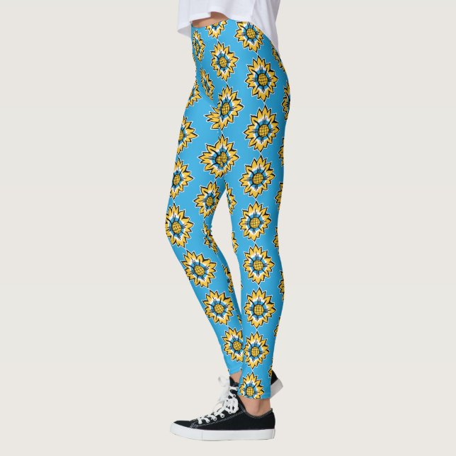 Sunflower Leggings (Left)