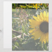 Sunflower Letterhead (Front/Back)