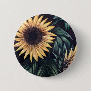 Sunflower Life Button