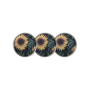 Sunflower Life Golf Ball Marker