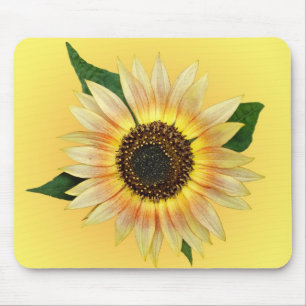 Sunflower Light Mouse Pad