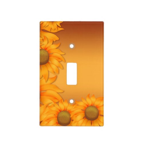 Sunflower Light Switch Cover