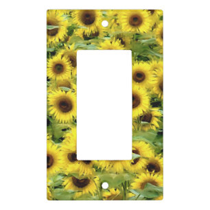 Sunflower Light Switch Cover