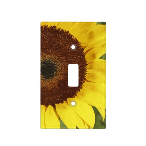 Sunflower Light Switch Covers