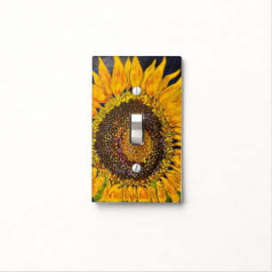 Sunflower Light switch plate cover
