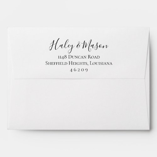 Sunflower Lined Personalized Envelopes