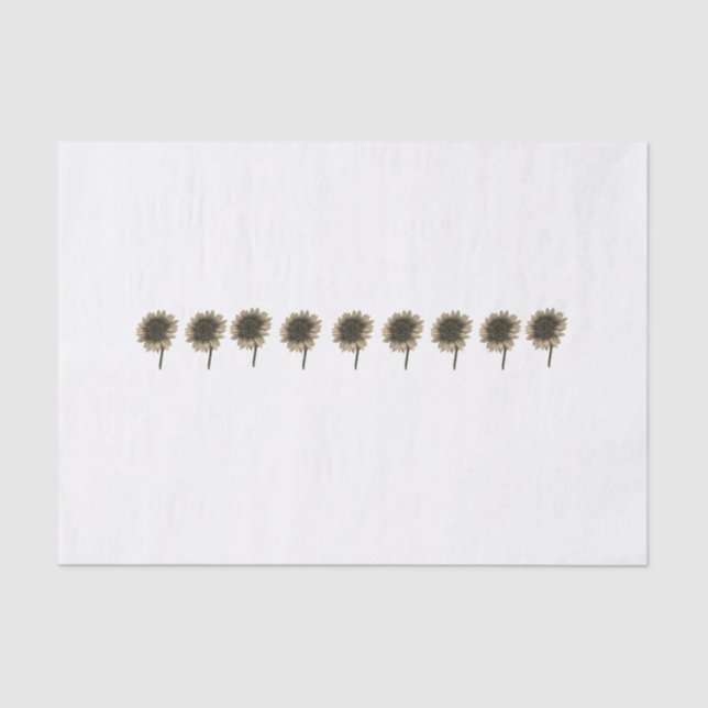 Sunflower Live, Laugh, Love Tissue Paper (Front)