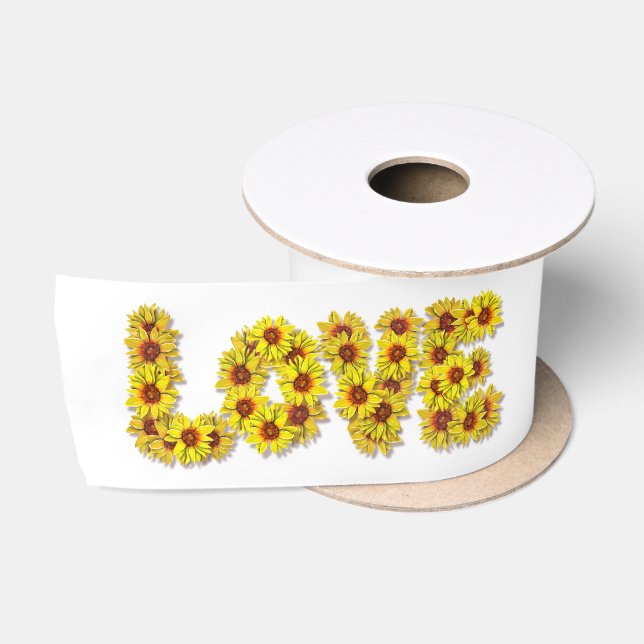 Sunflower Love Ribbon (Spool)