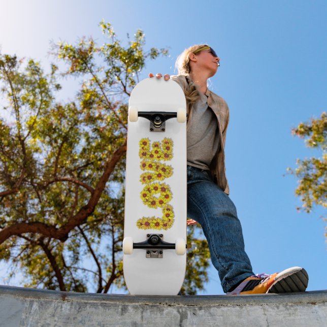 Sunflower Love Skateboard (Outdoor 1)