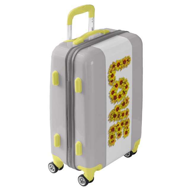 Sunflower Love Suitcases (Rotated Left)