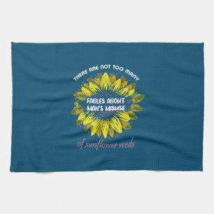 Sunflower Lover There Are Not To Sunflowers Kitchen Towel