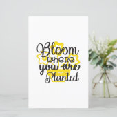 Sunflower Lover | Where You Are Planted (Standing Front)