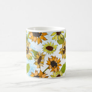 Sunflower Lovers d sunshine, Bright Kitchen Decor Coffee Mug