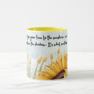 Sunflower Lovers d sunshine, Bright Kitchen Decor Mug