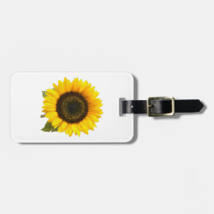 Sunflower Luggage Tag