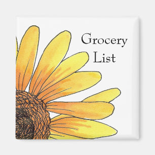 Sunflower magnet