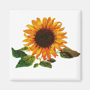 Sunflower Magnet