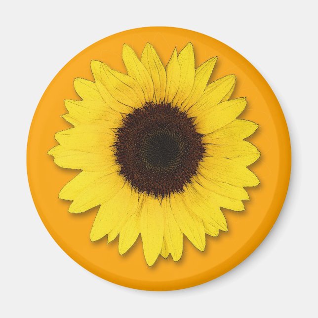 SUNFLOWER MAGNET (Front)