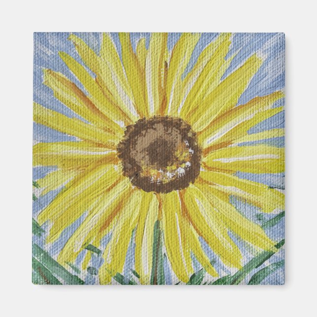 Sunflower Magnet (Front)