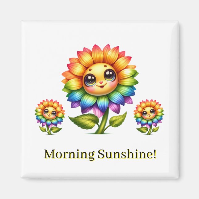 Sunflower Magnet   (Front)