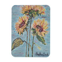 Sunflower Magnet
