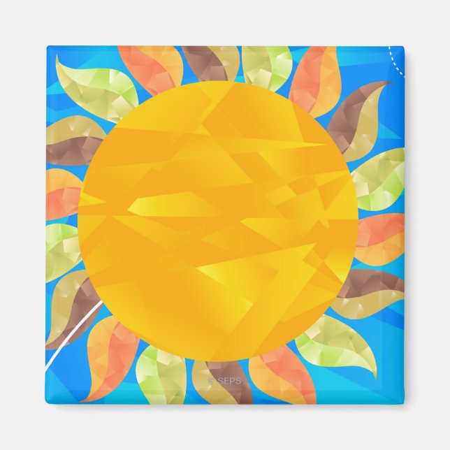 Sunflower Magnet (Front)