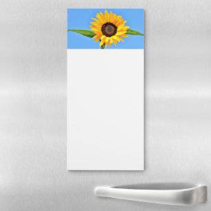 Sunflower Magnetic Notepad