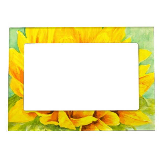 Sunflower Magnetic Photo Frame (Front)