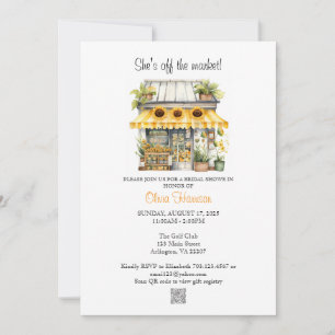 Sunflower Market Bridal Shower Invitation – She’s