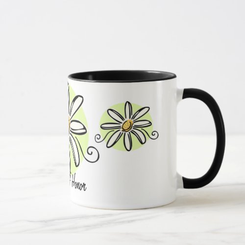 Sunflower Matron of Honor Mug