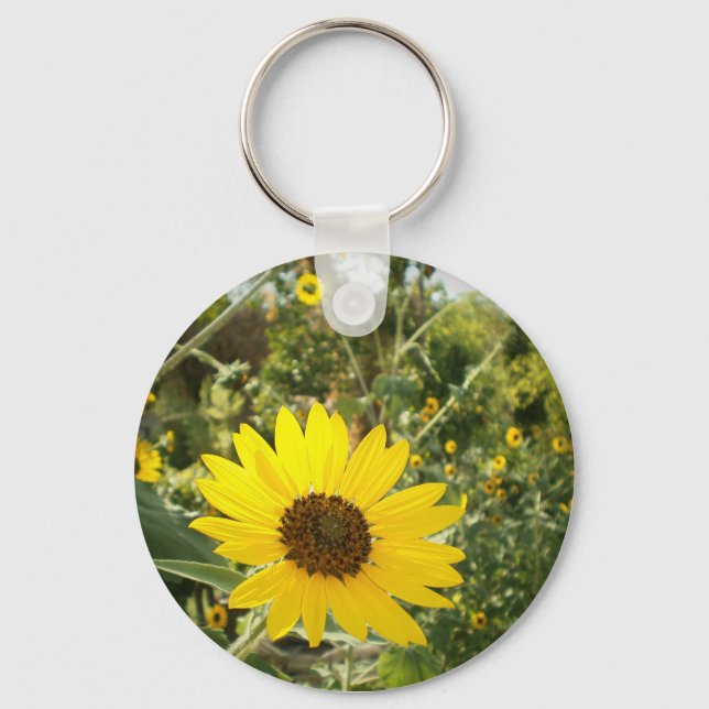 Sunflower Meadow Keychain (Front)