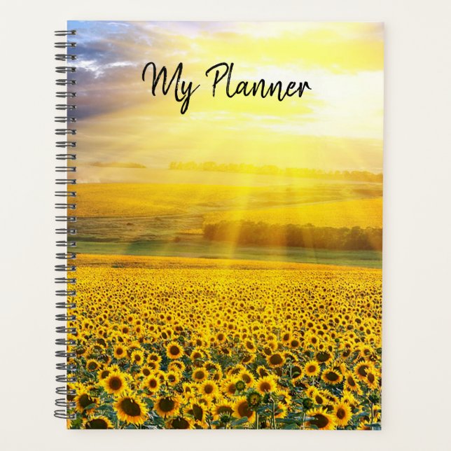 Sunflower Meadows Planner (Front)