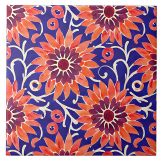 Sunflower Mediterranean Ceramic Tile