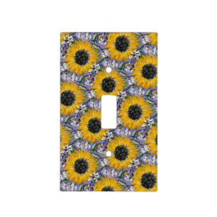 Sunflower Medley Light Switch Cover