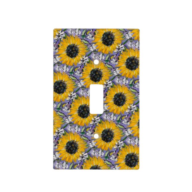 Sunflower Medley  Light Switch Cover (Front)