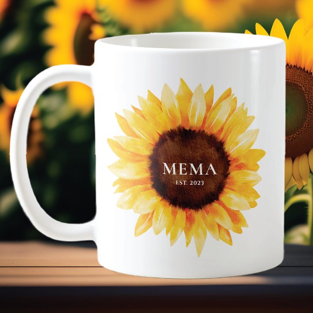 Sunflower Mema Coffee Mug (Creator Uploaded)