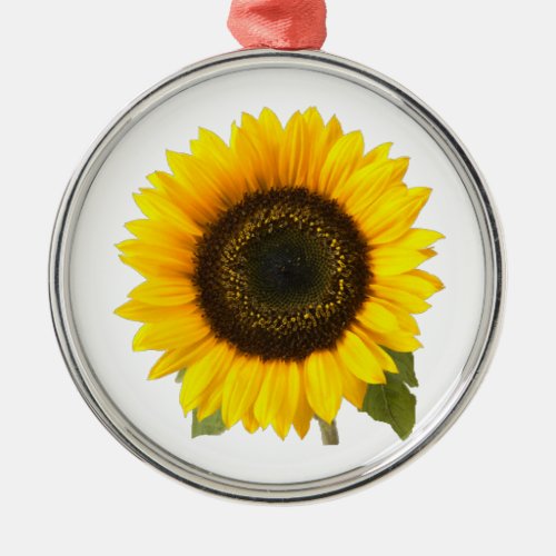 Sunflower Metal Ornament