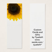 Sunflower Mini Bookmarks (Front & Back)
