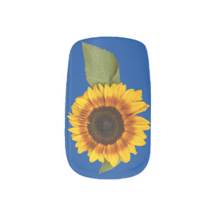 Sunflower Minx Nail Art