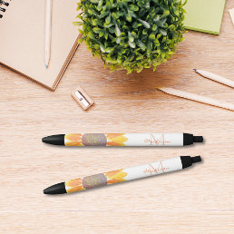 Sunflower Monogram Pen