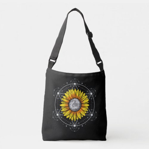 Sunflower Moon Crossbody Bag