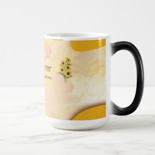 Sunflower Morphing Mug