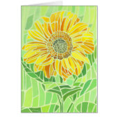 Sunflower Mosaic Design (Front)