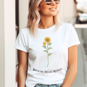 Sunflower Motivational T-Shirt